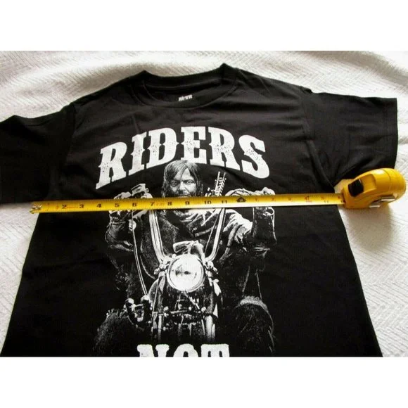 The Walking Dead Riders Not Walkers T-Shirt AMC - Small Cotton - Men/Youth - New - Picture 6 of 7